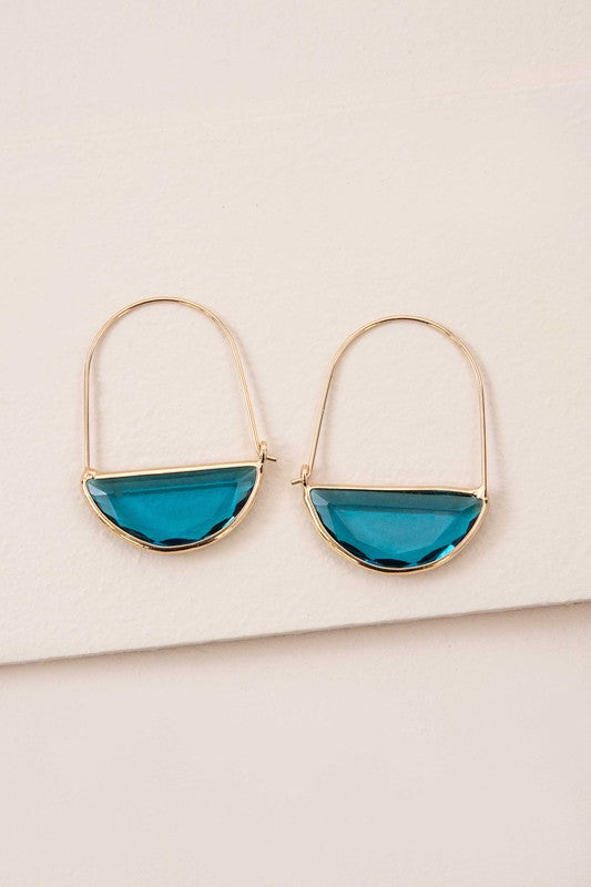 Glacier Hoop Earrings