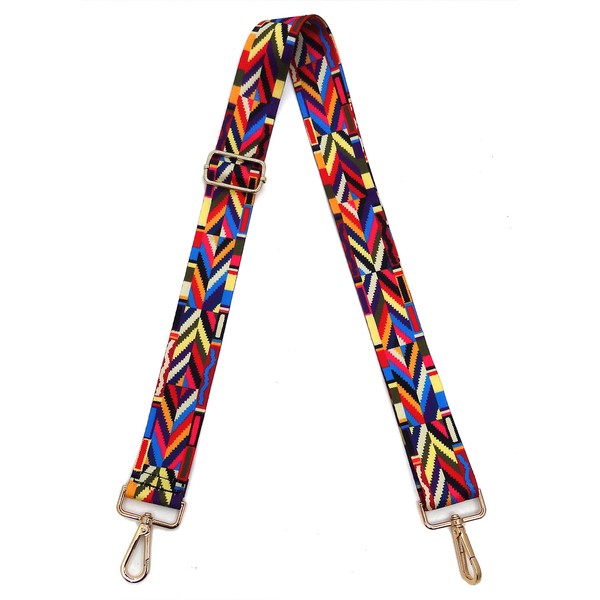 Fashion Rainbow Print Shoulder Strap