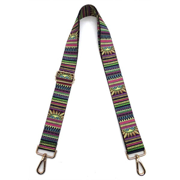 Fashion Rainbow Print Shoulder Strap