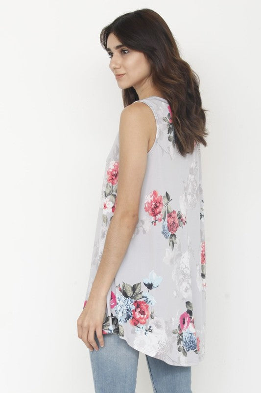 Floral tunic