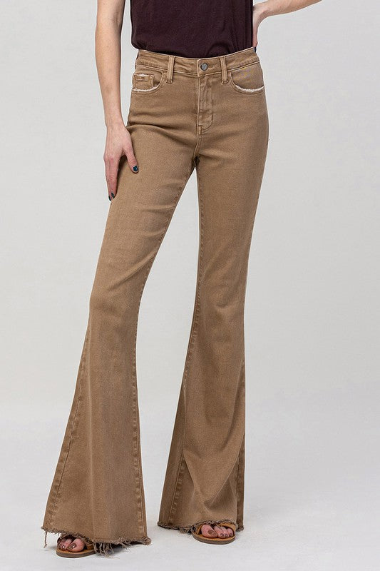 High Rise Super Flare Jeans