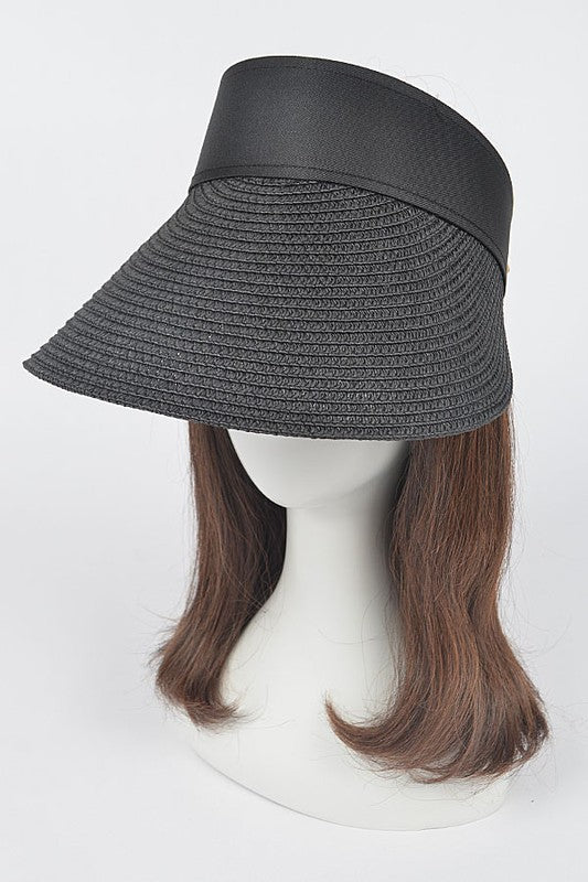 Straw Visor Sun Hat