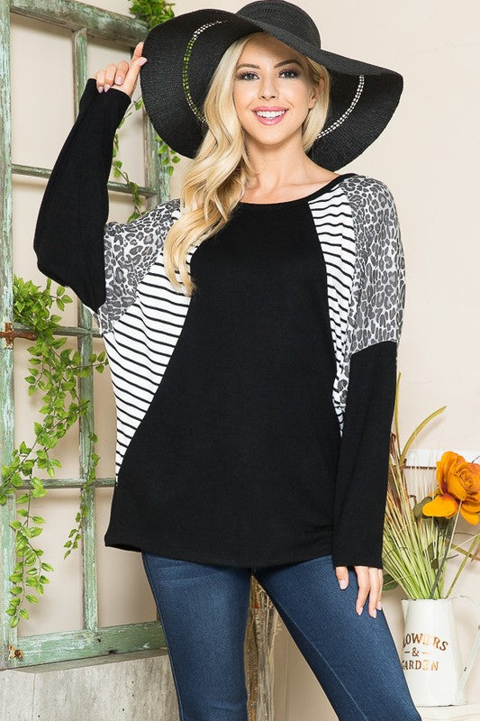 Oversized Dolman Sleeve Pullover