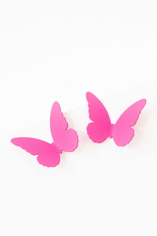 Flutter Post Earrings