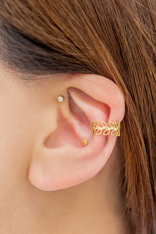 Fern Ear Cuff Earrings