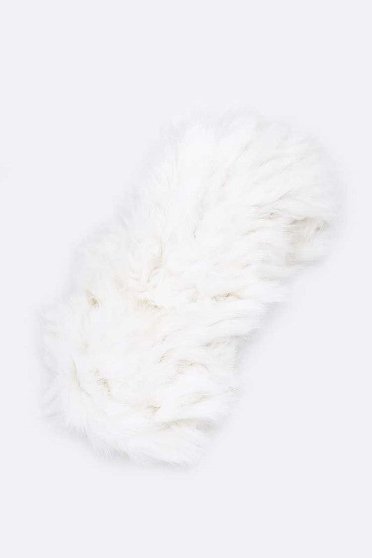 Soft Fur Convertible Headband Headband