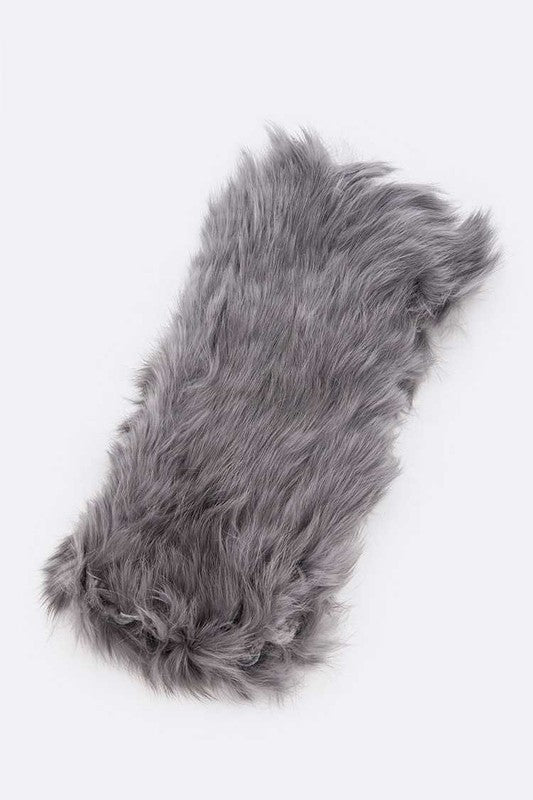 Soft Fur Convertible Headband Headband