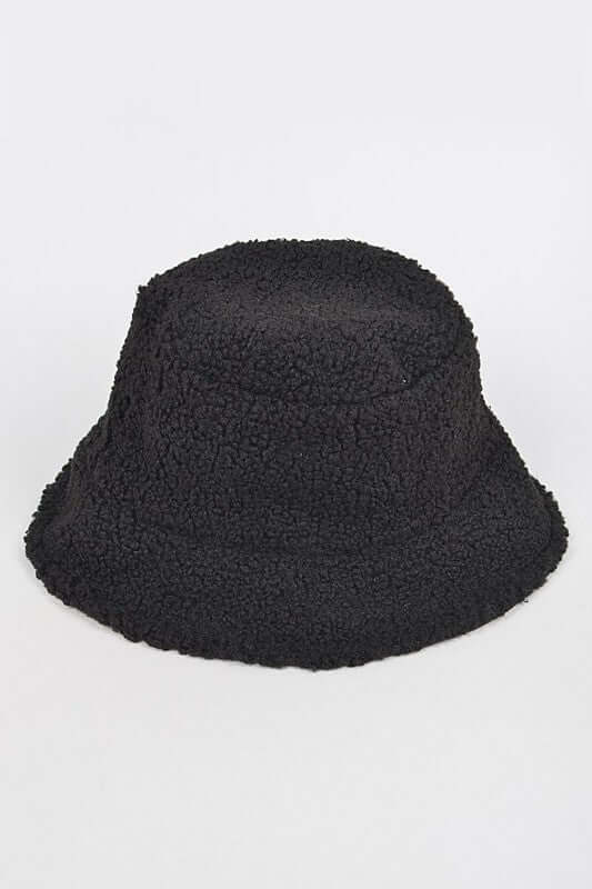 Reversible Faux Fur Bucket Hat