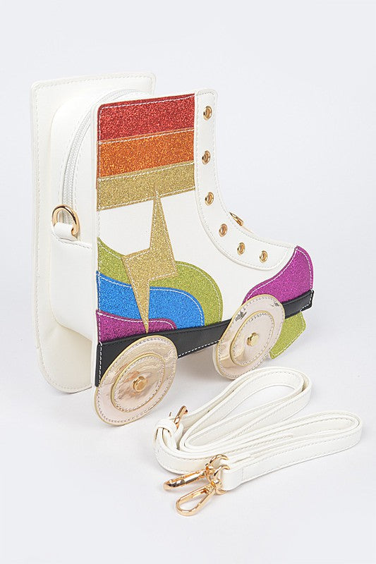 Iconic Roller Skate Shoe Swing Bag