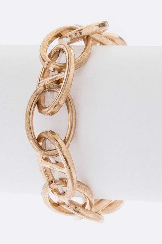 Chain Link Stretch Bracelet