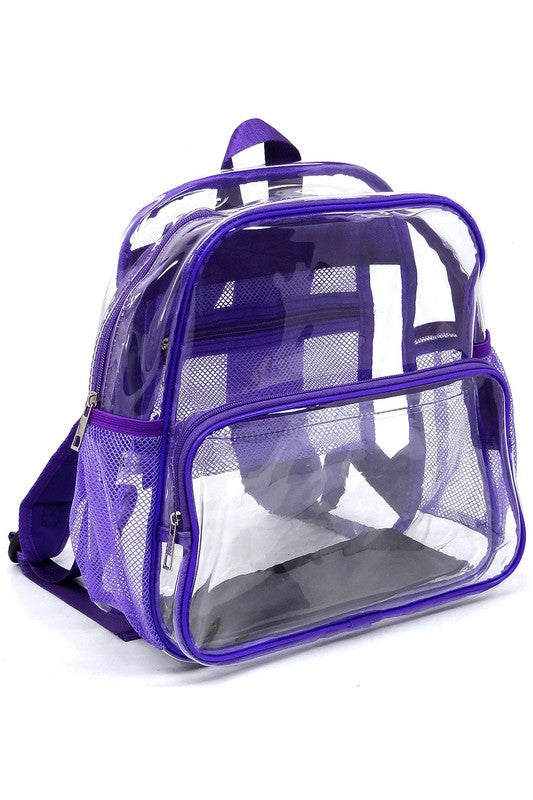 See Thru Clear Bag Backpack School Bag