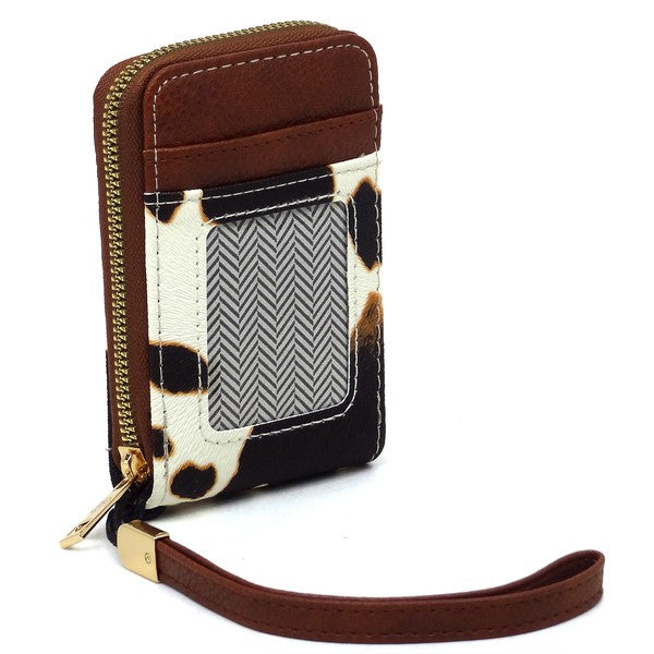 Fashion Accordion Card Holder Wallet Wristlet