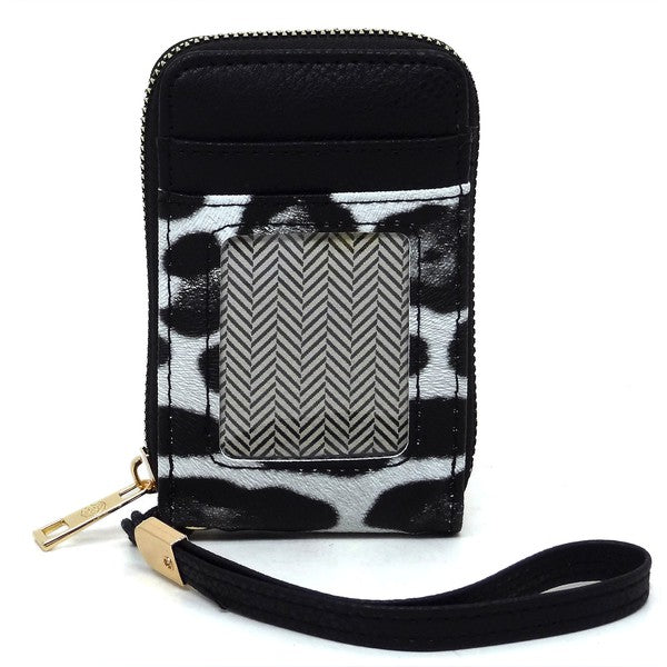 Fashion Accordion Card Holder Wallet Wristlet