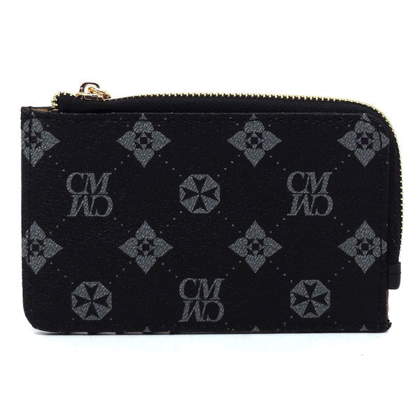 CM Monogram Card Holder Keychain Wallet