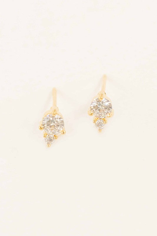 Mini Cluster Stud Earrings