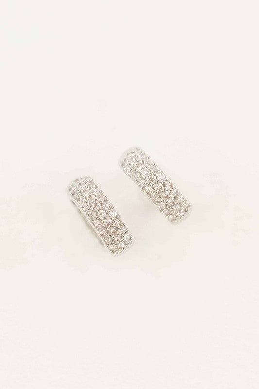 Luxe Huggie Hoop Earrings