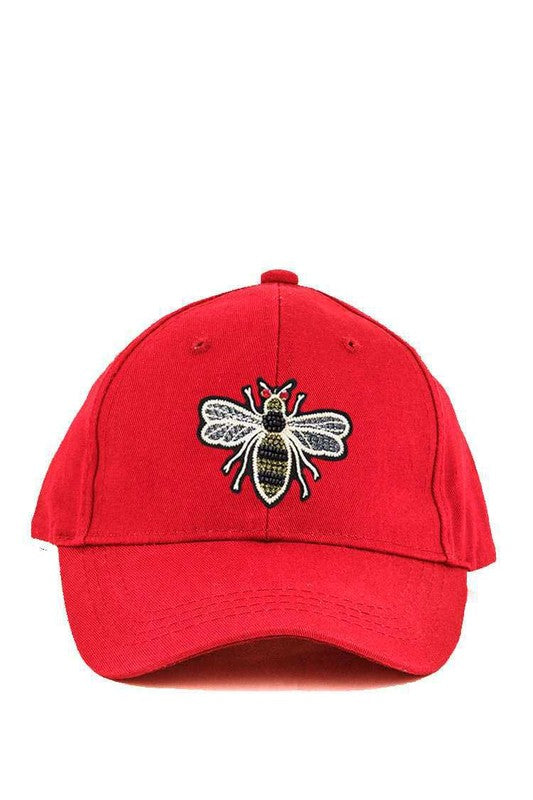 Bee Patch Cotton Washed Cap