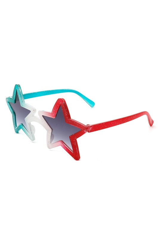 Glitter Star Shape Tinted Sunglasses
