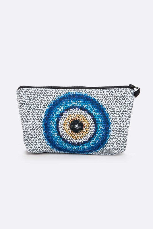 Iconic Printed Soft Cosmetic Pouch