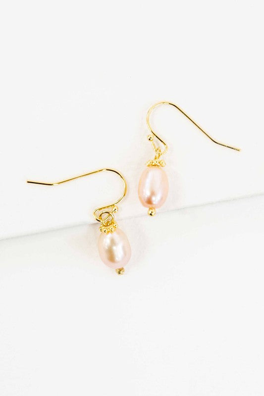 Arca Pearl Hook Earrings