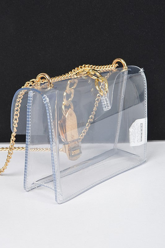 PVC Clear Stadium Swing Bag