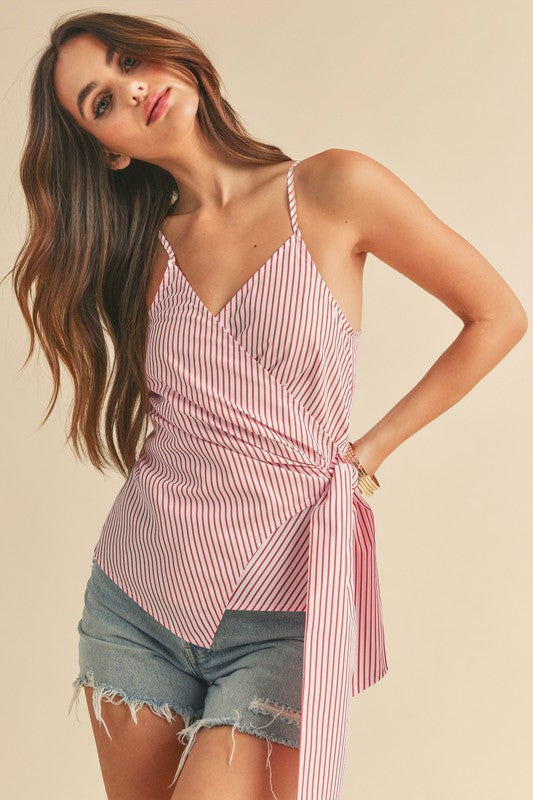 Salley Wrap Top