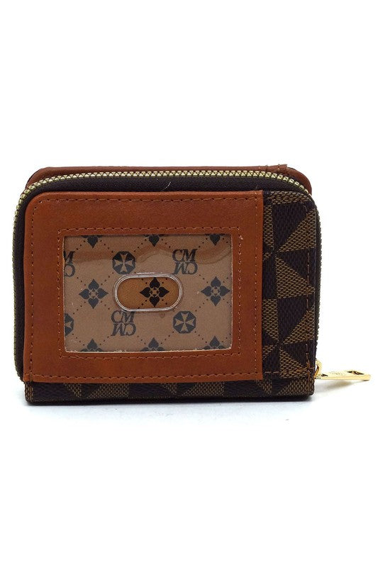 PM Monogram Accordion Bi-fold Wallet