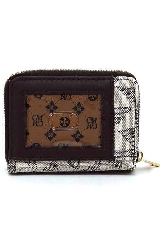 PM Monogram Accordion Bi-fold Wallet