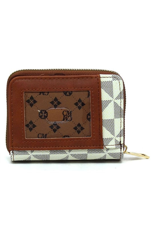 PM Monogram Accordion Bi-fold Wallet