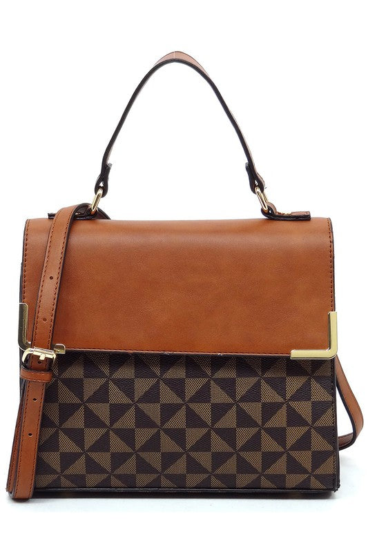 PM Monogram Top Handle Satchel