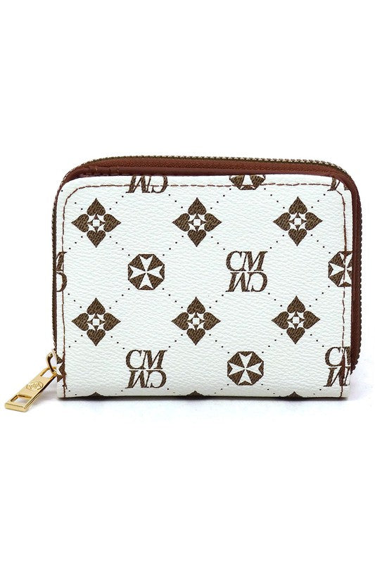 CM Monogram Accordion Bi-fold Wallet