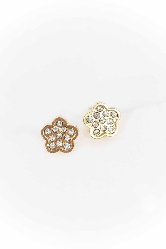 Cute Flower Stud Earrings