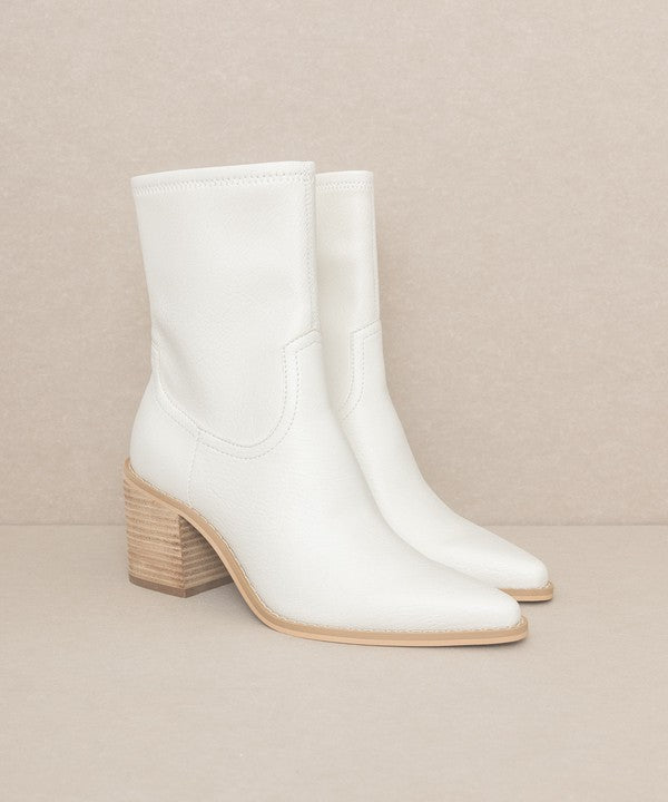 Sleek Ankle Hugging Boots