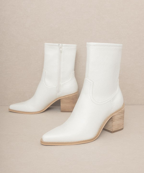 Sleek Ankle Hugging Boots