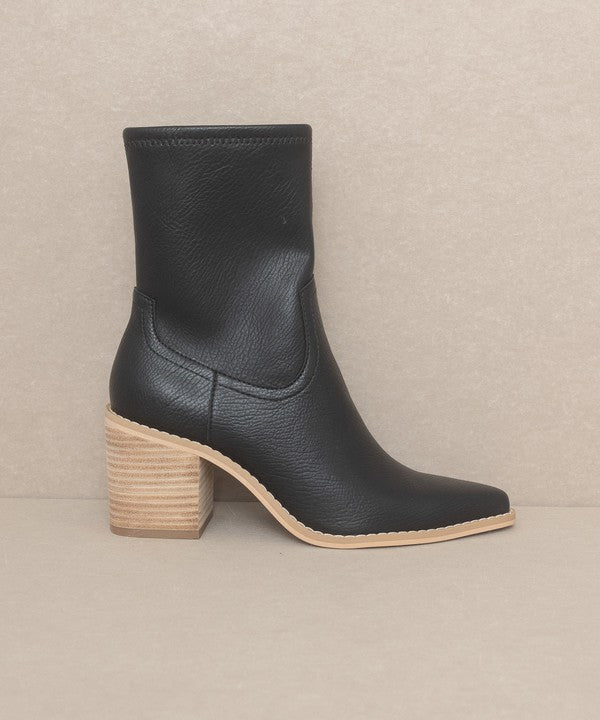 Sleek Ankle Hugging Boots