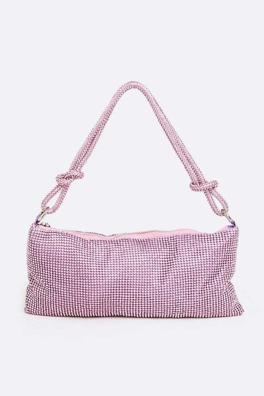 Rhinestone Iconic Soft Shoulder Bag