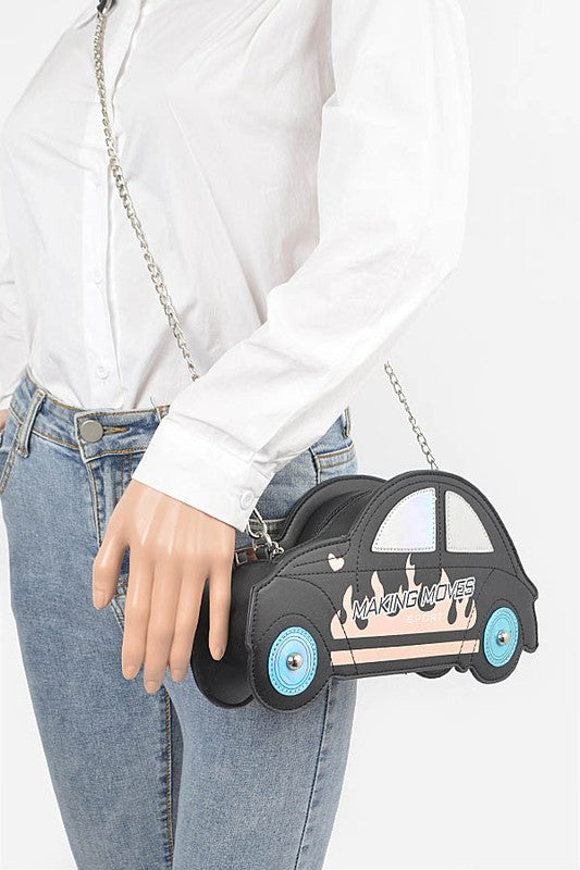 Iconic Novelty Sports Car Convertible Swing Bag