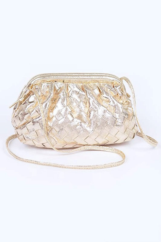 Metallic Weaved Soft Swing Bag