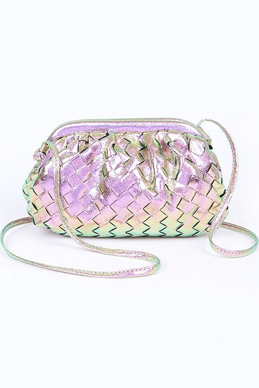 Metallic Weaved Soft Swing Bag