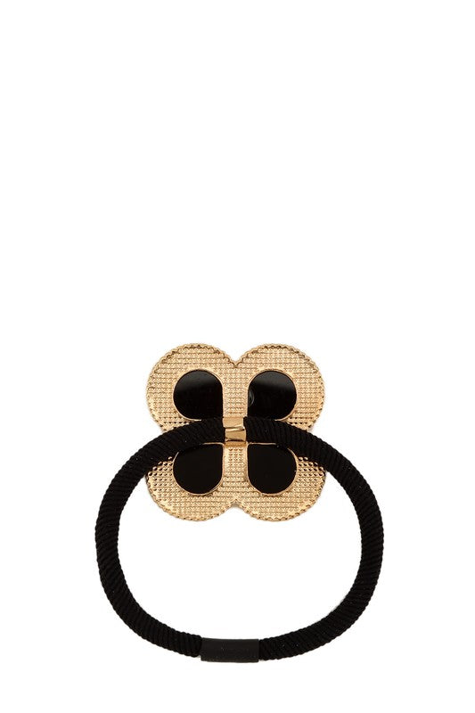 Two pcs Clover Hair Tie