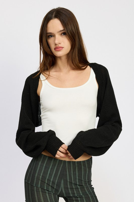 BLOUSON SLEEVE BOLERO