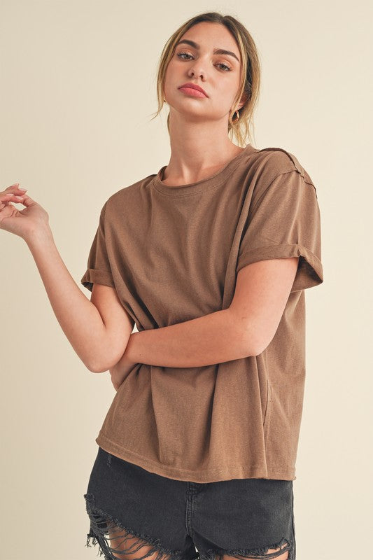 Mali Baby Tee Short Sleeve Top