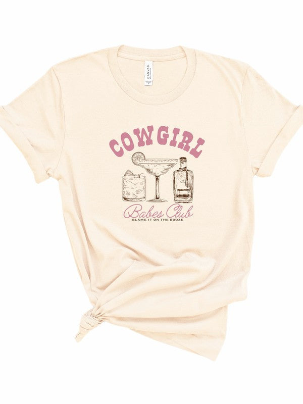 Cowgirls Babe Club Graphic Tee