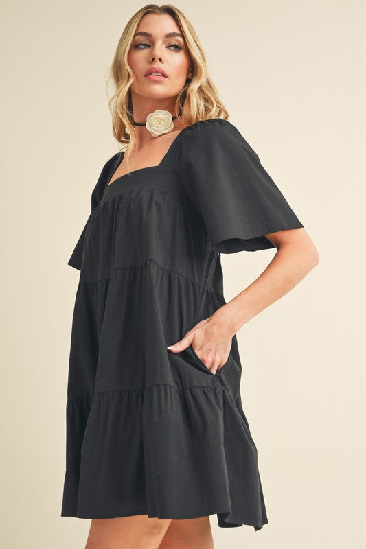 Samone Poplin Dress