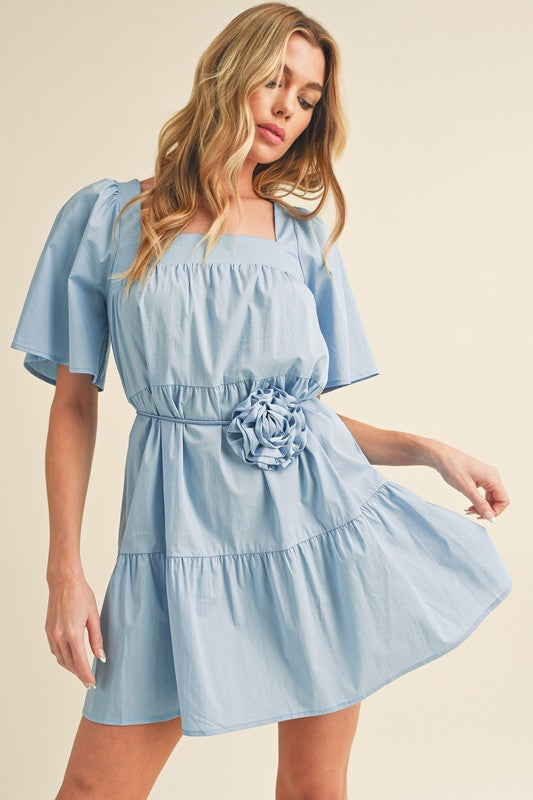 Samone Poplin Dress