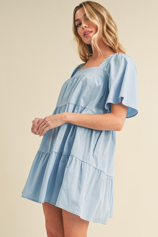 Samone Poplin Dress