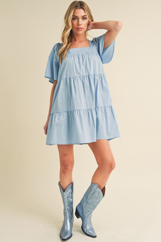 Samone Poplin Dress