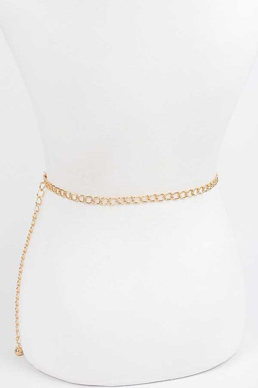 Bejewel Statement Chain Belt