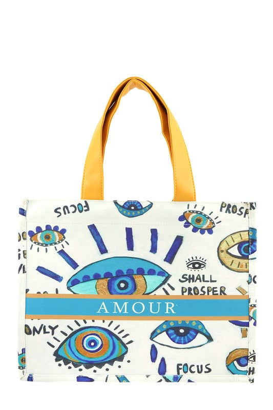 AMOUR Oblique Book Tote Bag