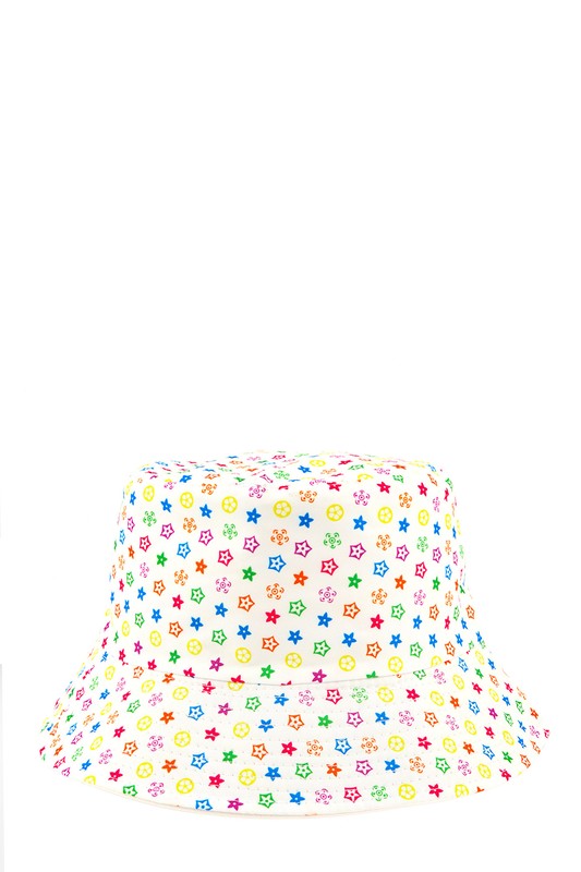 Pattern Print Bucket Hat